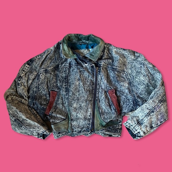 Vintage Leather Jacket - Picture 1 of 5